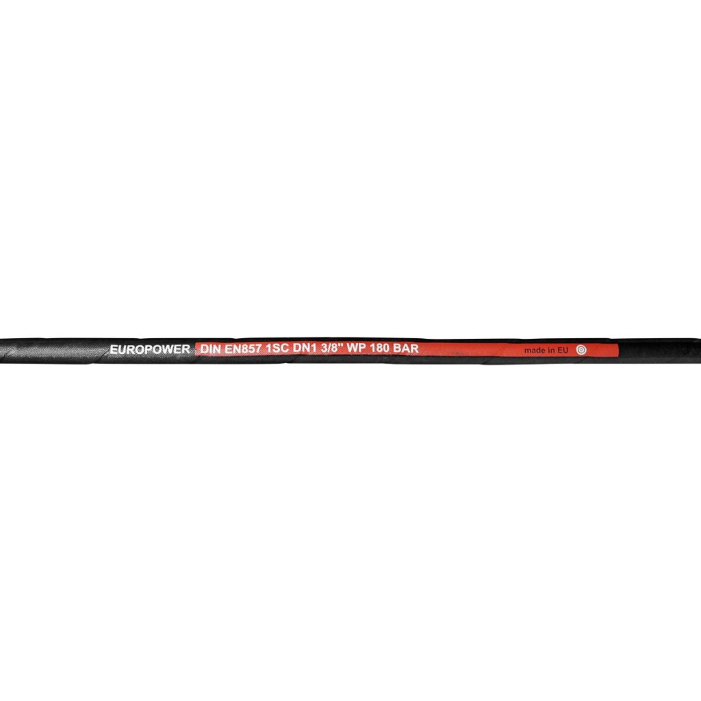 Hidrauliskā šļūtene 1sc-3/8 180bar en 857