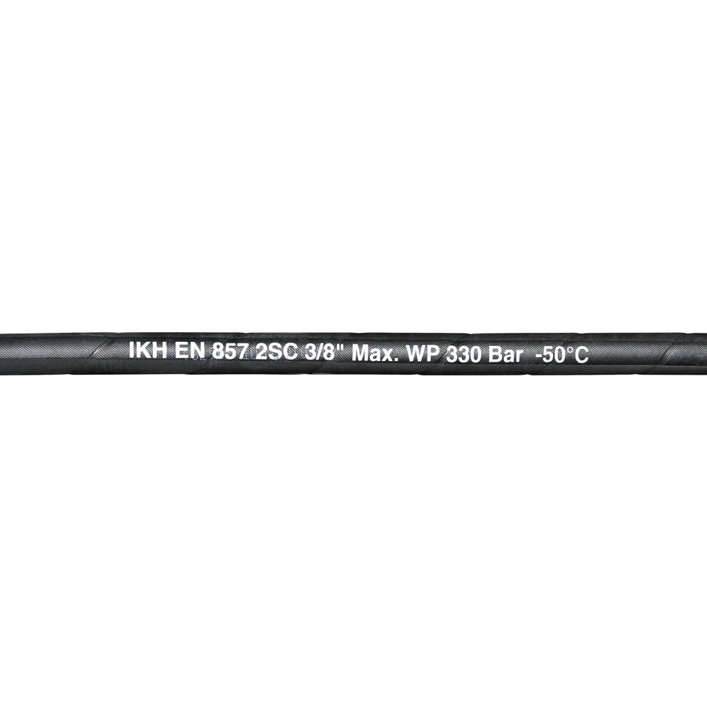 Hidrauliskā šļūtene 2sc-3/8 330bar -50c en857