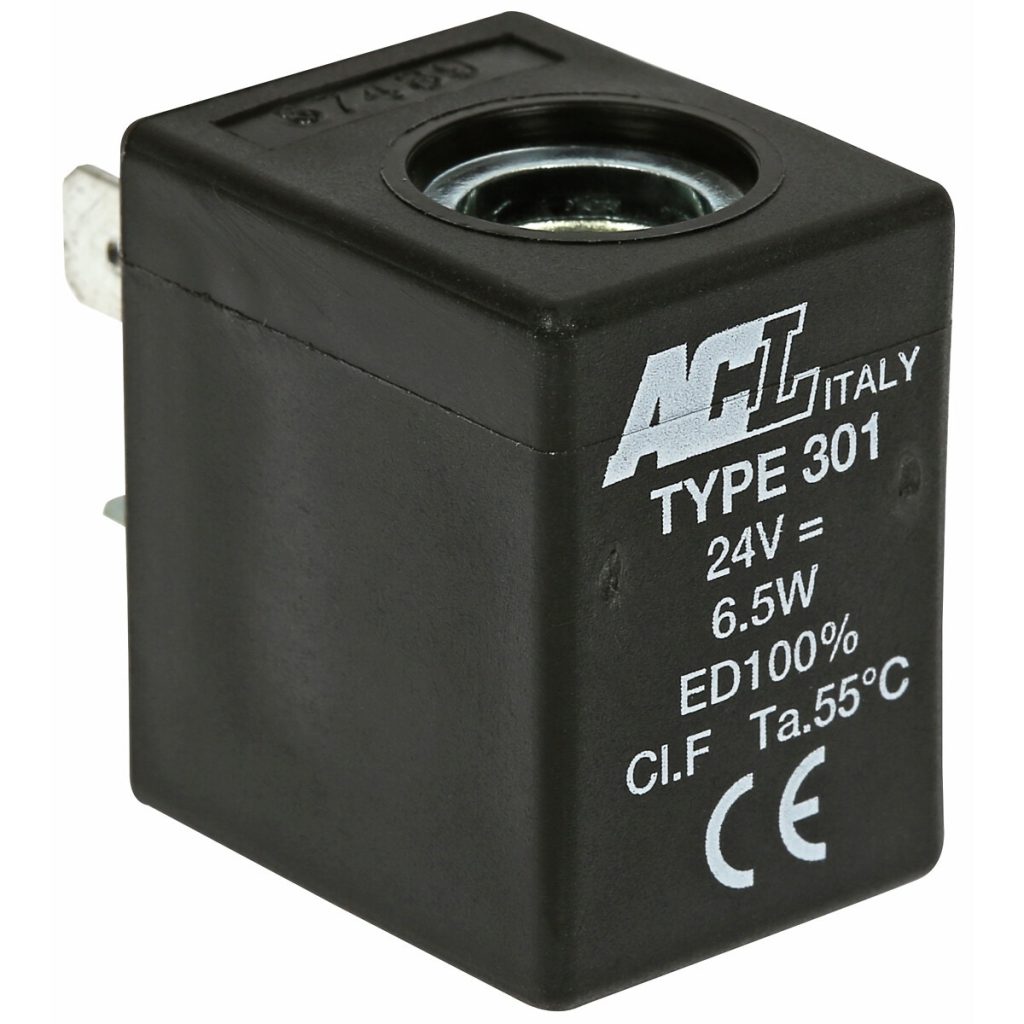 SOLENOĪDS 24V 6,5 W ALC 22 MM