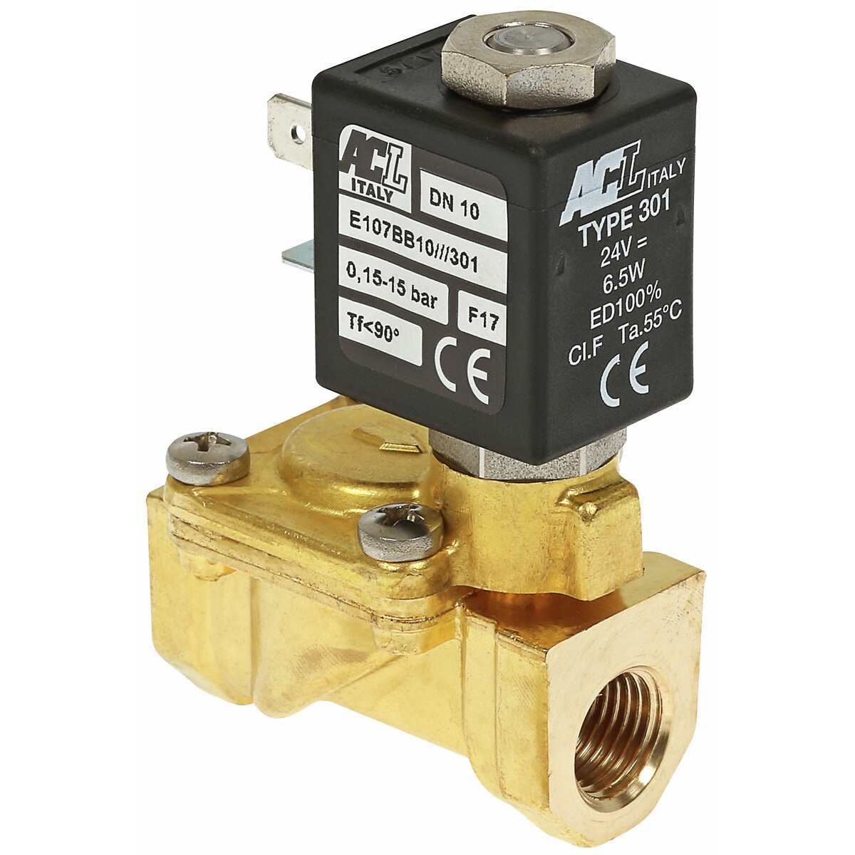 ELEKTROMAGNĒTISKAIS VĀRSTS 2/2 1/4 NC 24V
