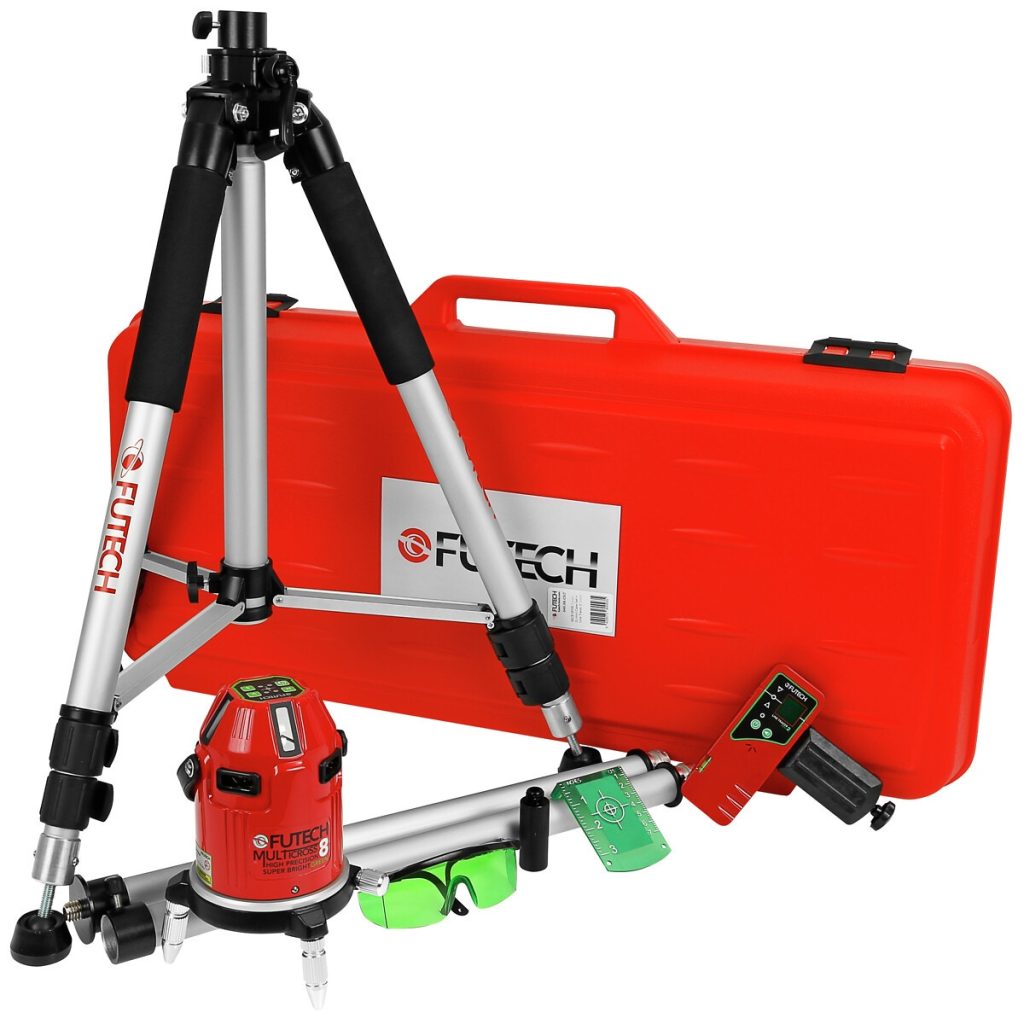 CROSSLINE LASER PROF MC8 ZAĻO KORPUSU KOMPLEKTS