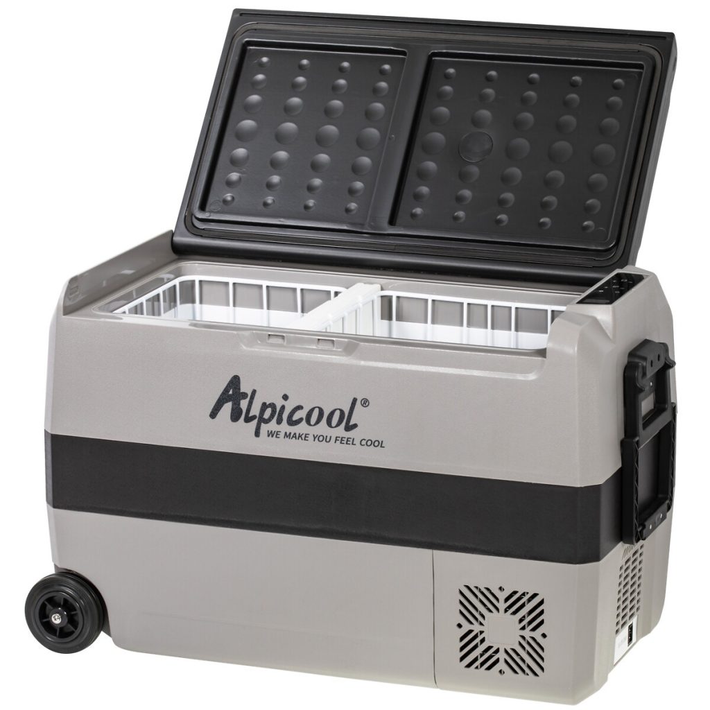 Portatīvais kompresora ledusskapis 50l 12/24v alpicool
