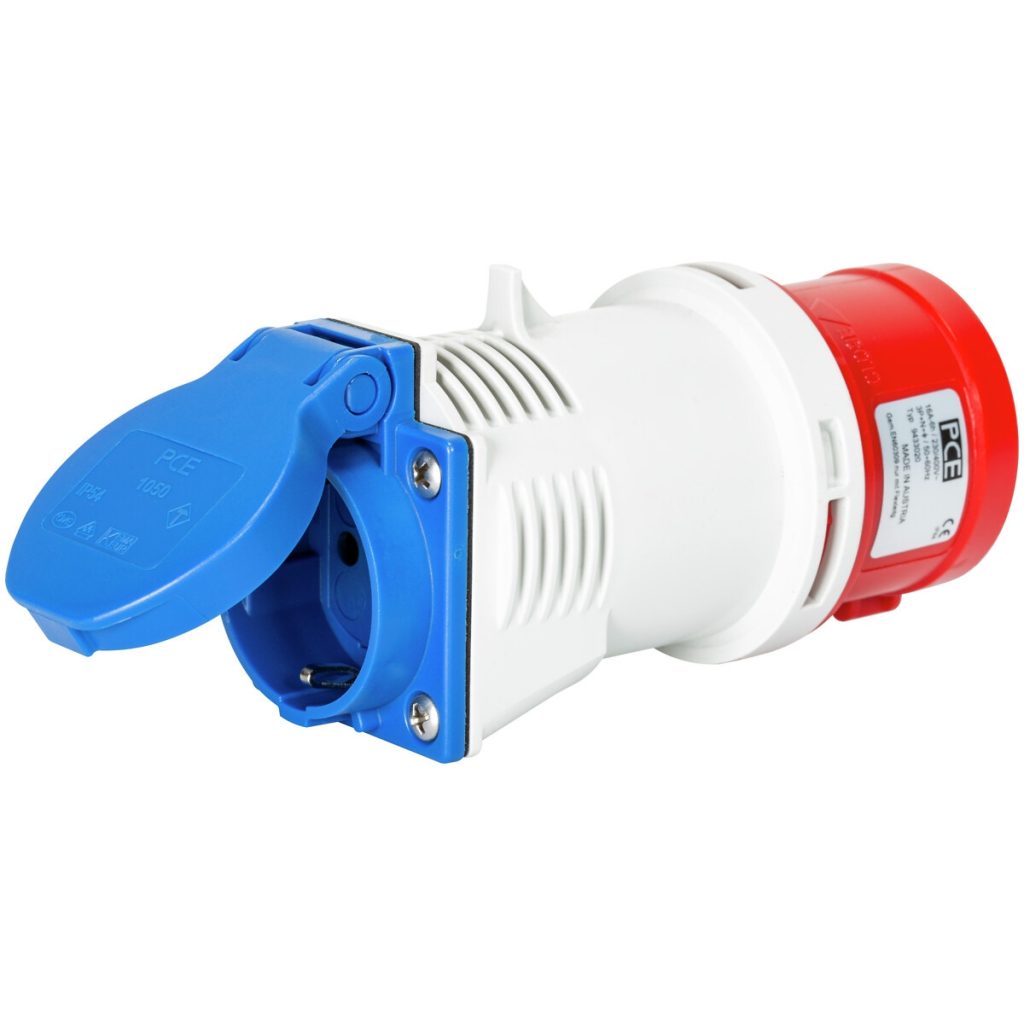 Strāvas strāvas adapteris 400v/230v 16a
