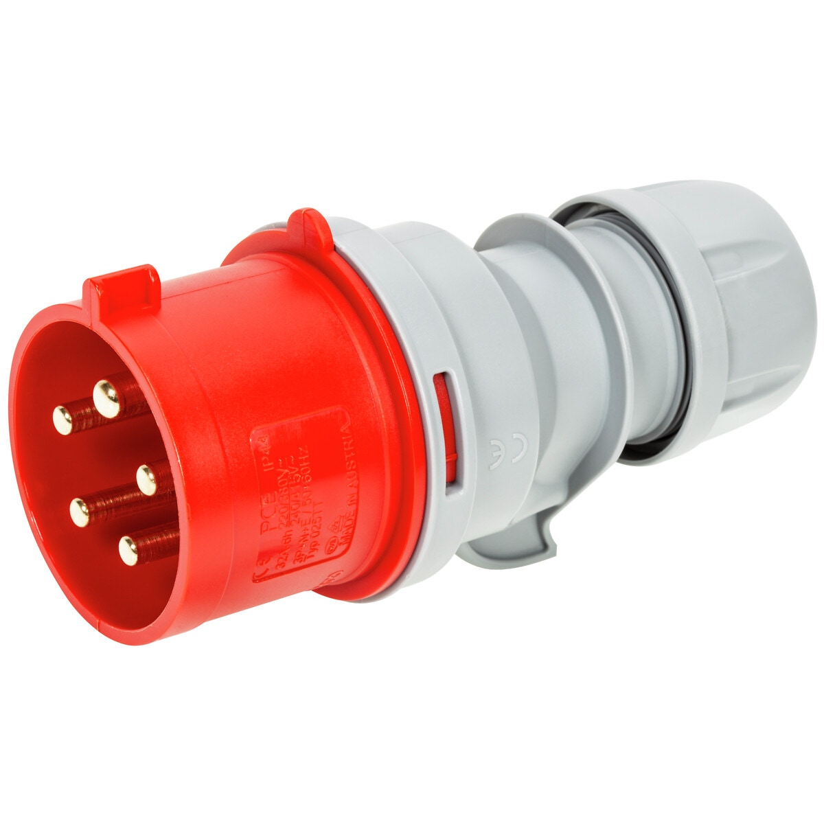 Elektriskā kontaktdakša 32a strāvas strāva turbo-twist