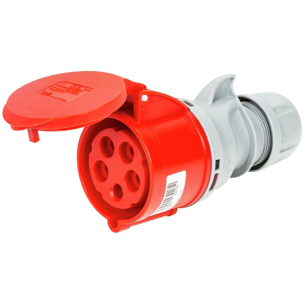 Pagarinātāja kontaktdakša strāvas strāva 32a turbo-twist