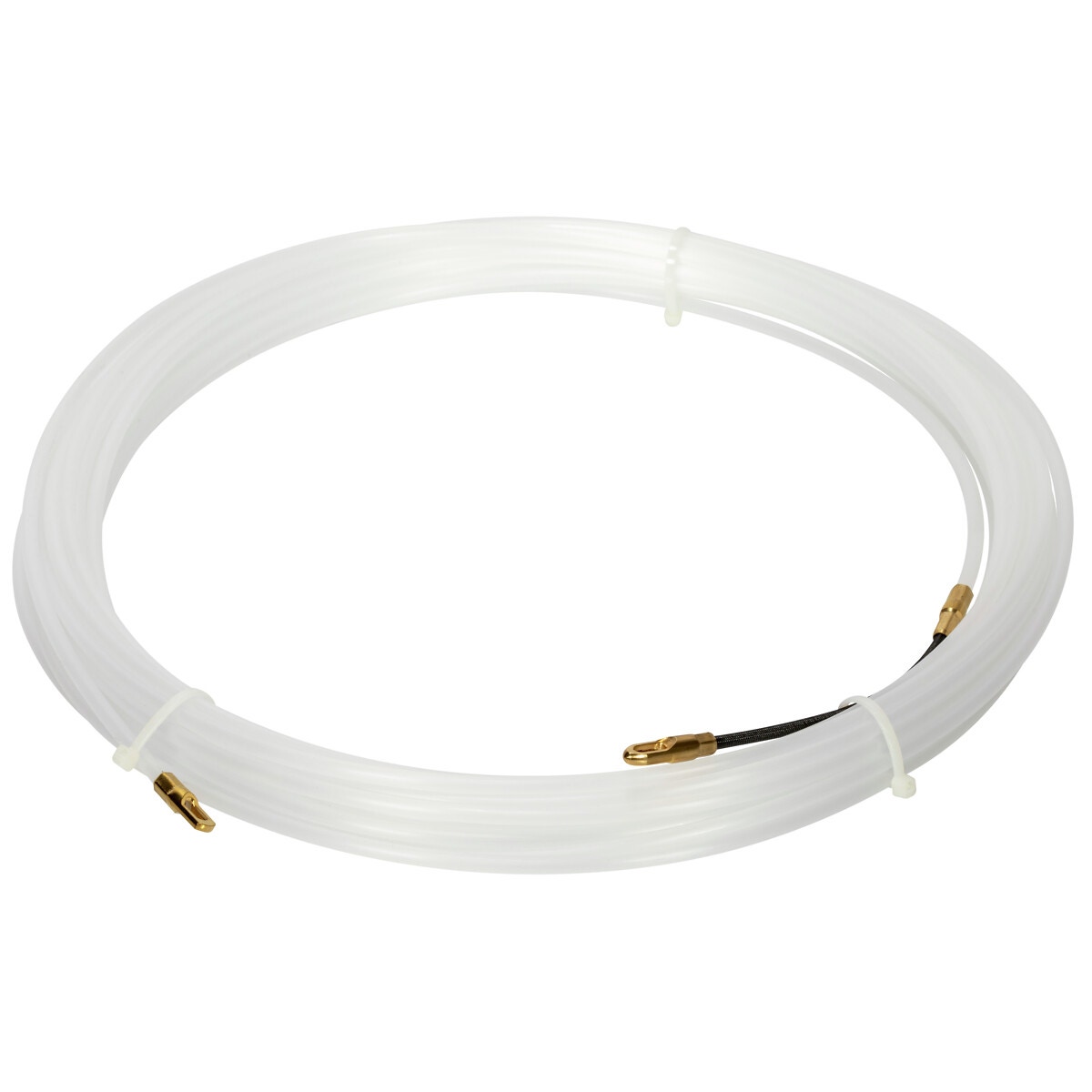 Kabeļu ievilkšanas lenta (fish tape) neilona, 4 mm, 10 m