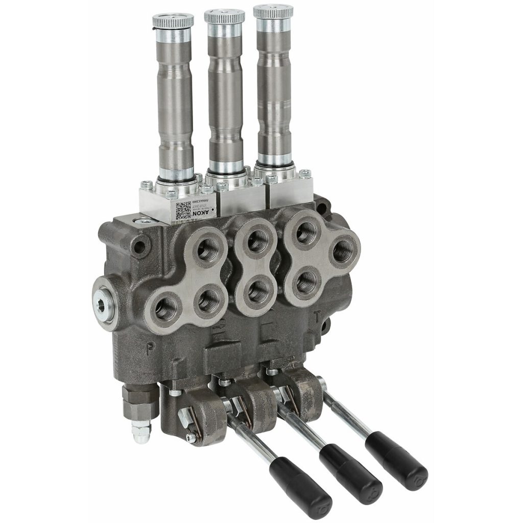 ELEKTROMAGNĒTISKAIS REGULĒŠANAS VĀRSTS 3/8 AR SVIRU 50L 3-SPOOL