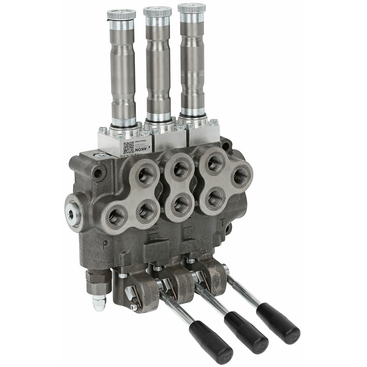 ELEKTROMAGNĒTISKAIS REGULĒŠANAS VĀRSTS 3/8 AR SVIRU 50L 3-SPOOL