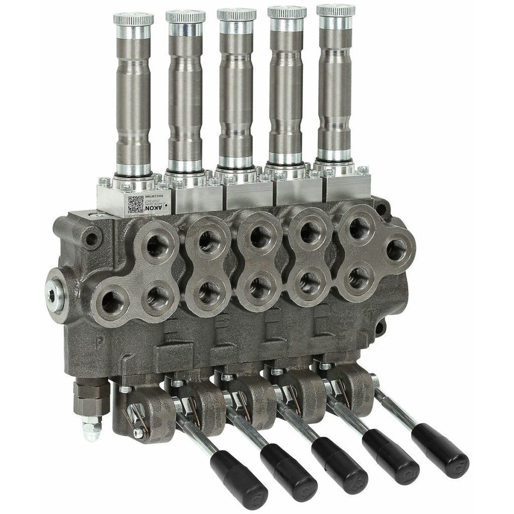 ELEKTROMAGNĒTISKAIS VADĪBAS VĀRSTS 3/8 AR SVIRU 50L 5SPOOL