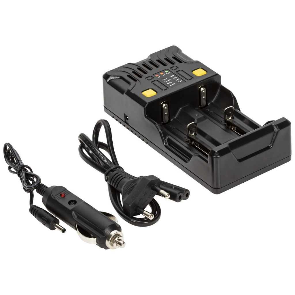 ARMYTEK UNI C2 LĀDĒTĀJS 2 BATERIJĀM