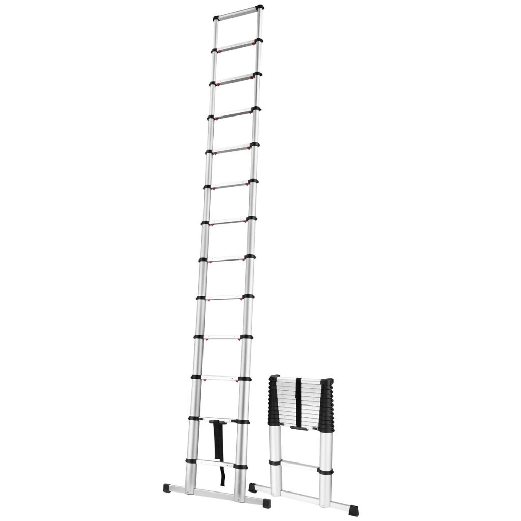 Teleskopiskās kāpnes 3,8 m prof.