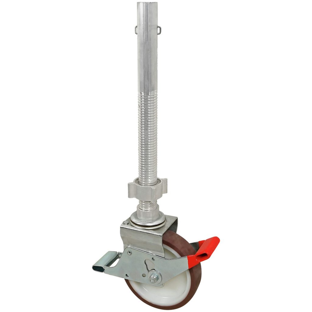Riteņu komplekts 200 mm regulējams 300 mm