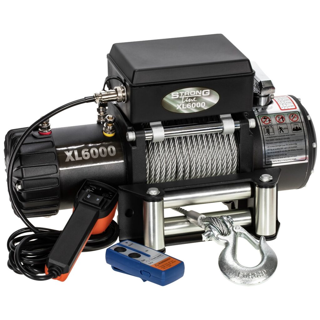 Spēcīga vinča xl6000 12v