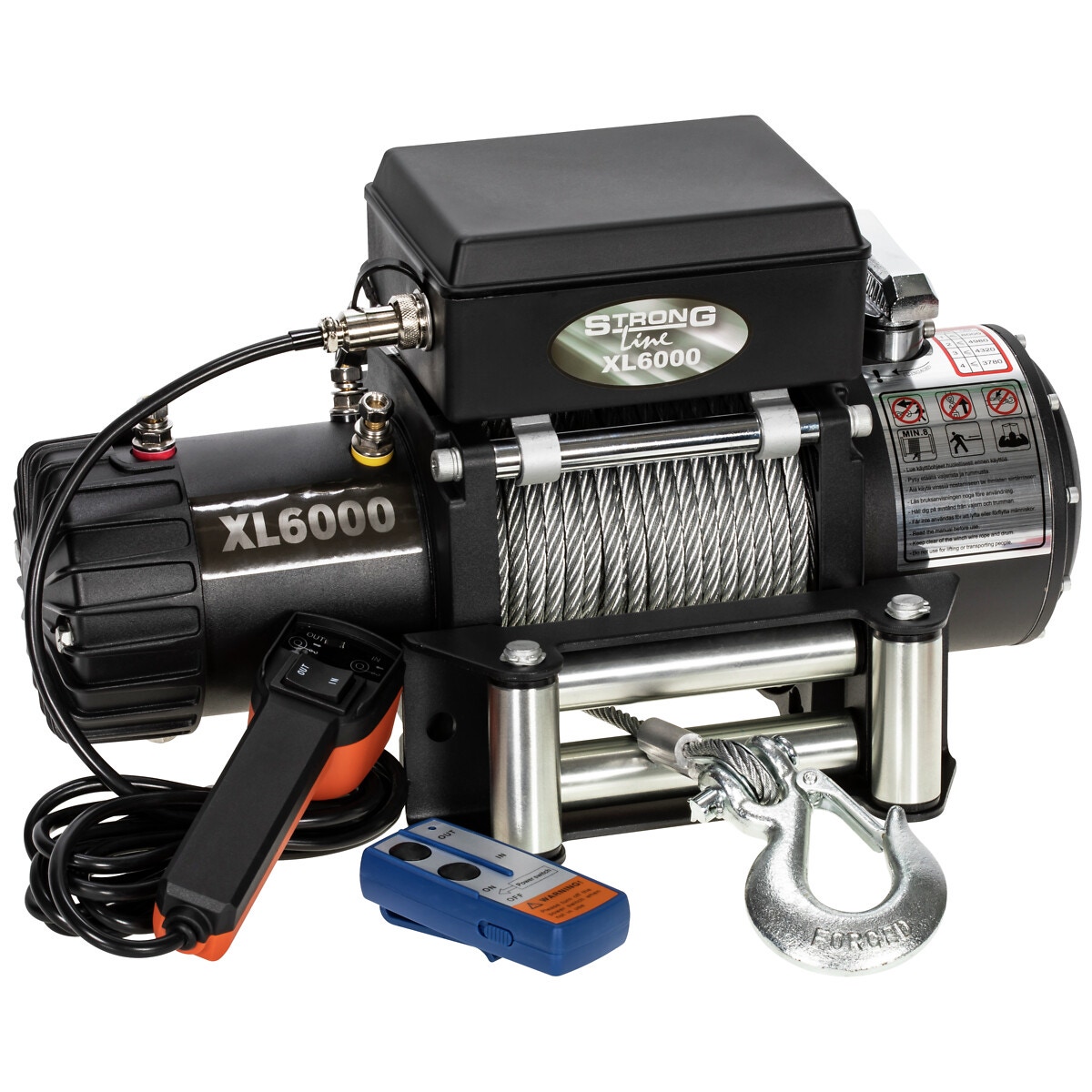 Spēcīga vinča xl6000 12v