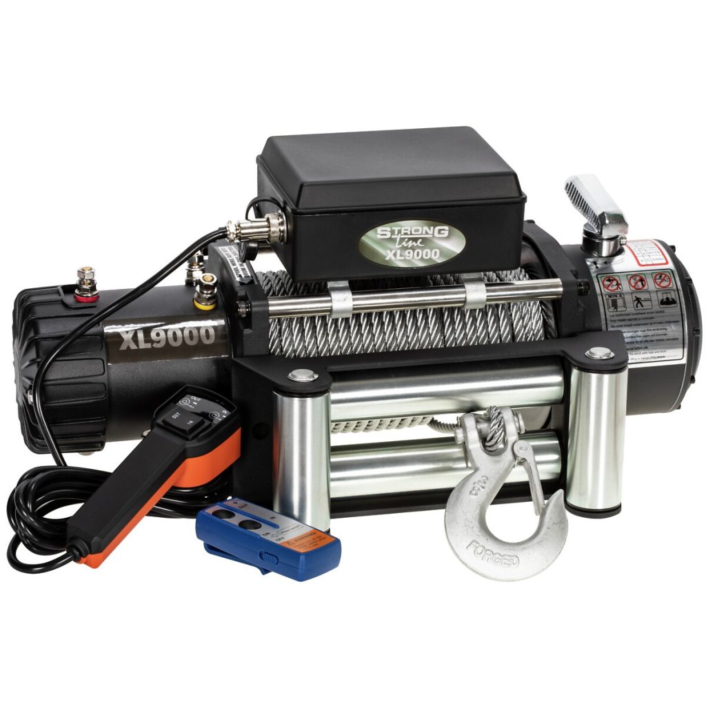 Spēcīga vinča xl9000 12v