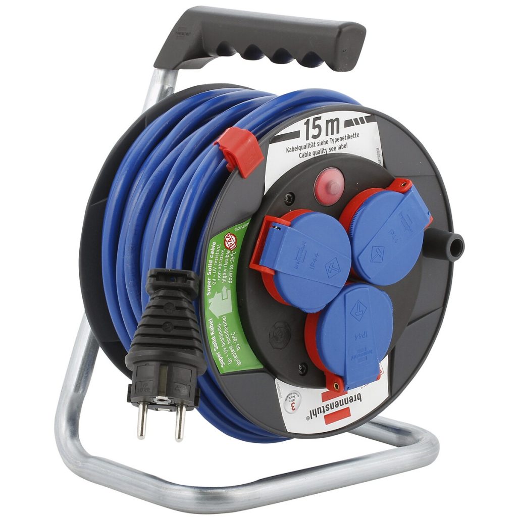 Kabelis spole 15m xymm ip44