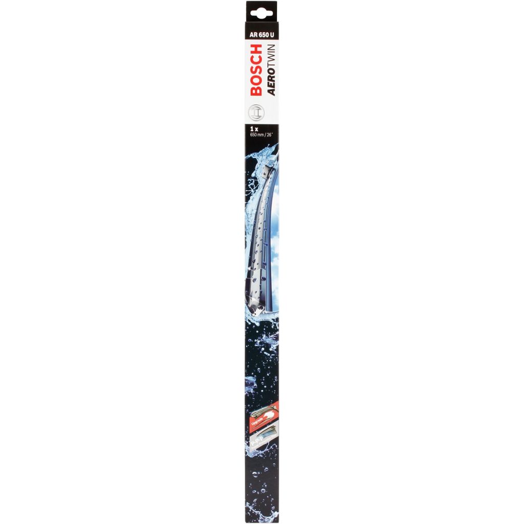BOSCH AEROTWIN RETRO STIKLA TĪRĪTĀJA SLOTIŅA 650 1 GAB.