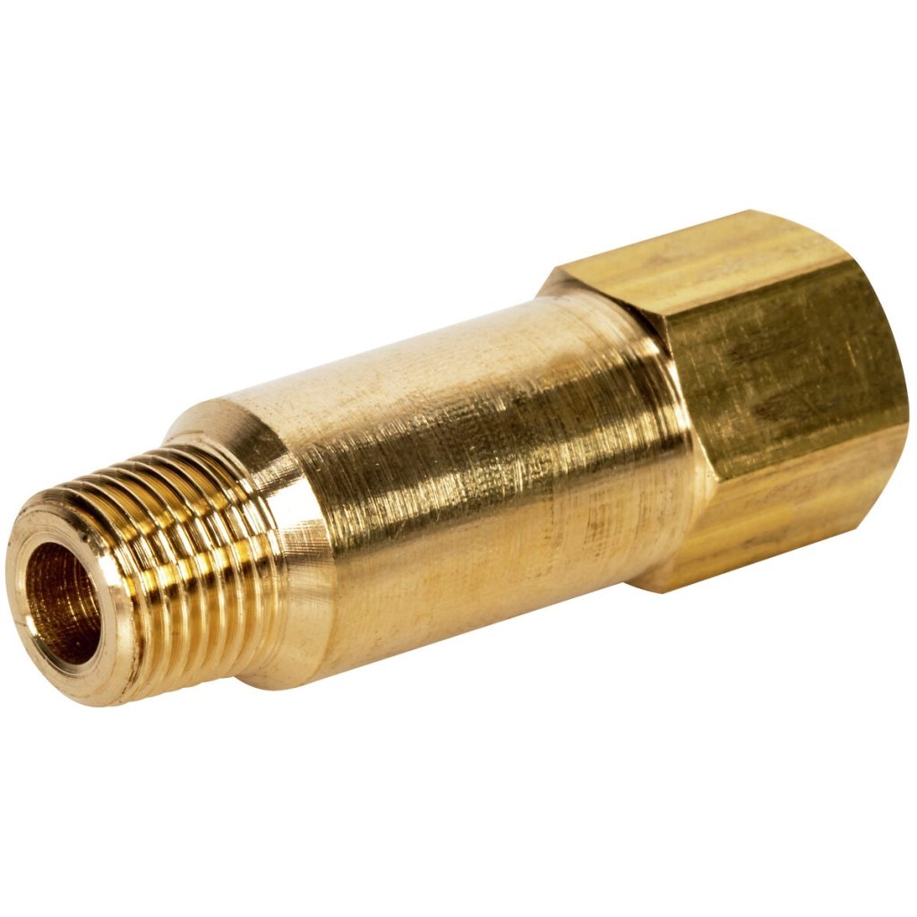 SAVIENOJUMA ADAPTERIS BSP 1/8 40 MM TAISNS SIEVIEŠU-VĪRIEŠU SAVIENOJUMS