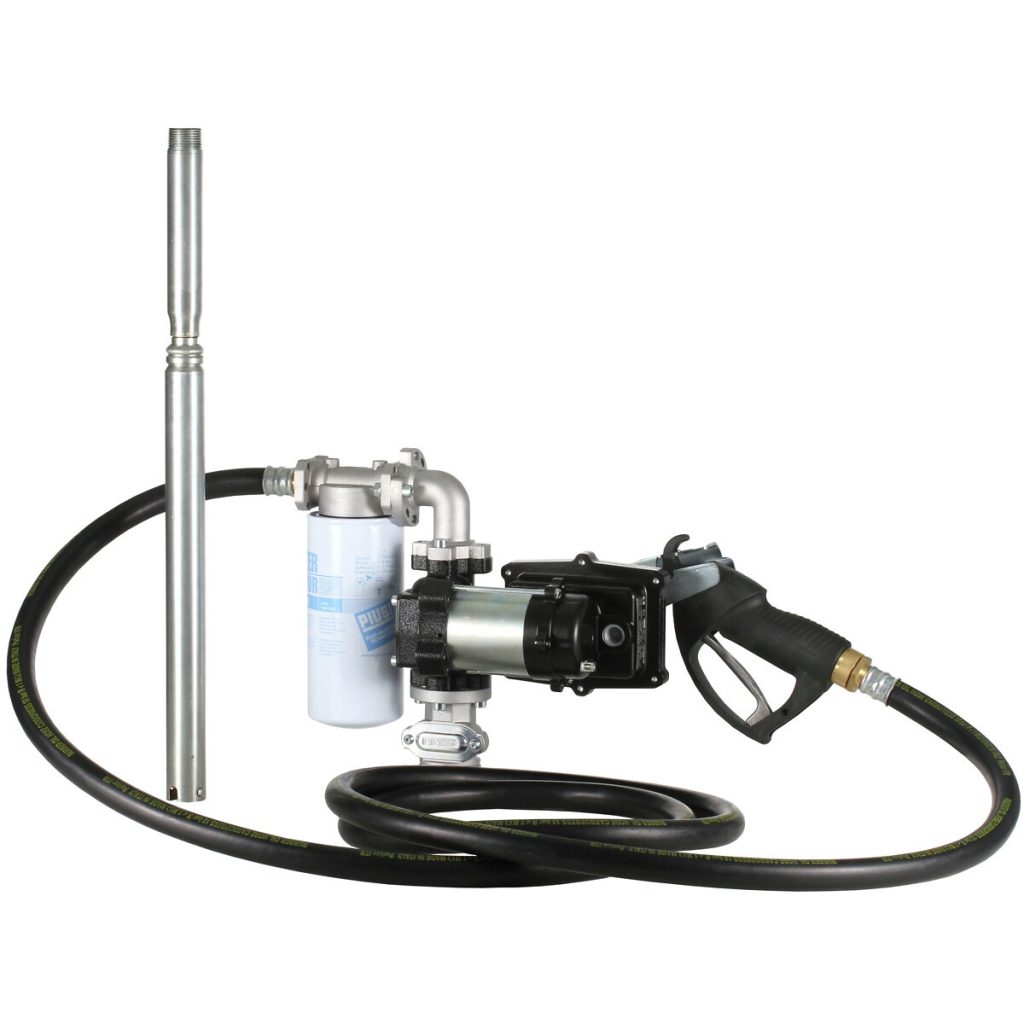 Degvielas sūknis komplekts 12v 50l/min priekš benzīna/dīzeļdegvielas atex