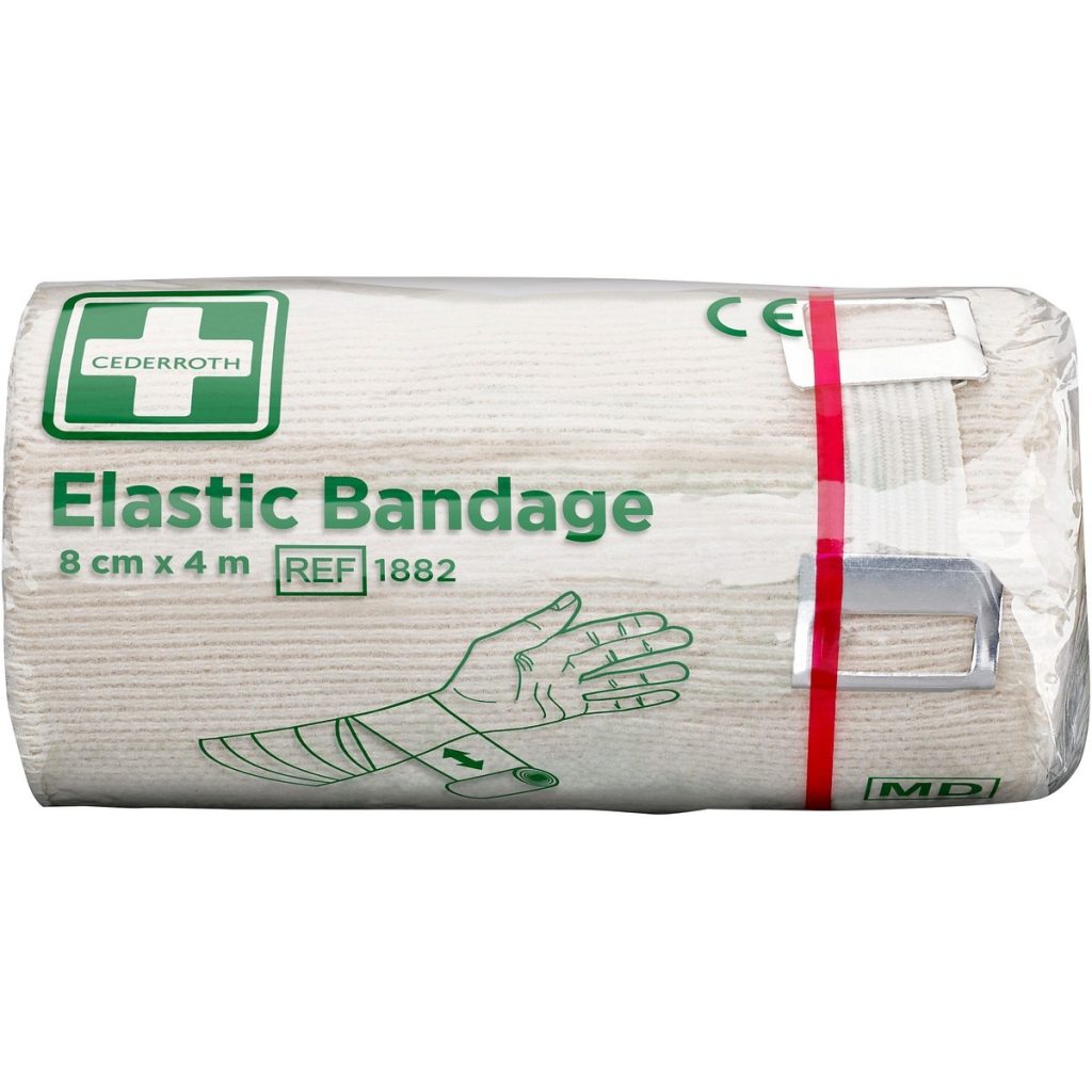 Elastīga atbalsta lenta 8 cm x 4 m