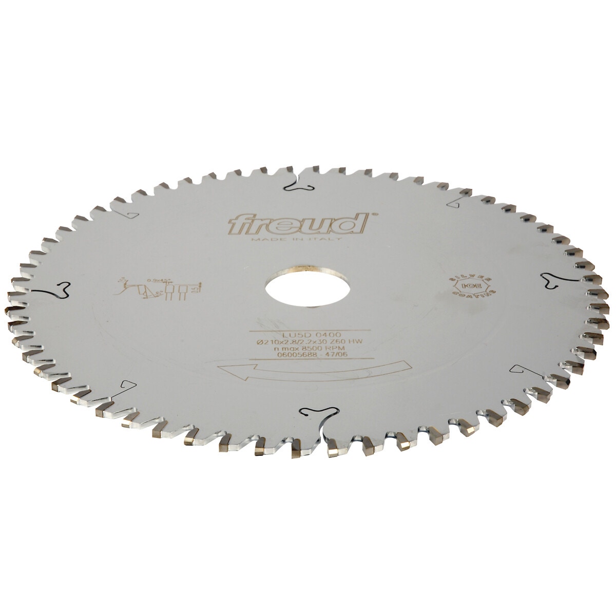 Ripzāģa asmens 216×2,8x30mm z60 priekš alumīnija
