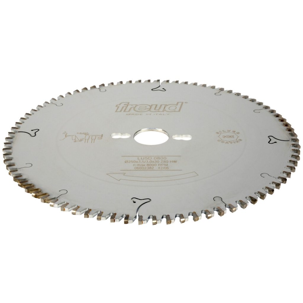 Ripzāģa asmenis 250×3,5x30mm z80 priekš alumīnija