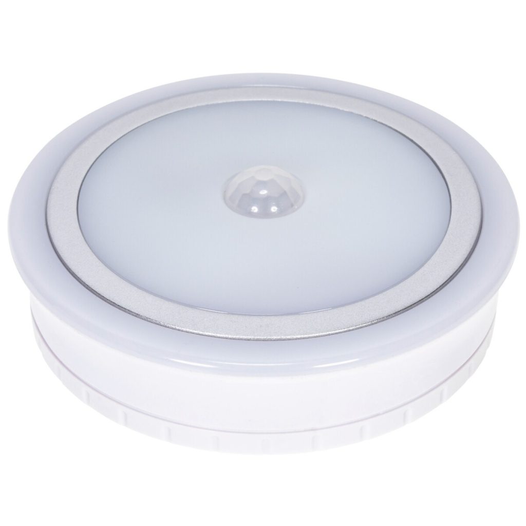 Motionsensor LED apgaismojums 30lm 1w 3xaaa nakts gaisma