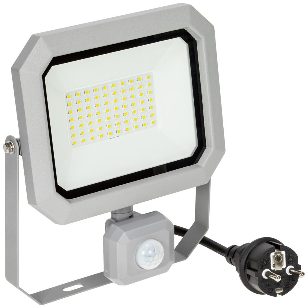 Led prožektors 5000lm 50w / 230v 1,5m ar sensoru