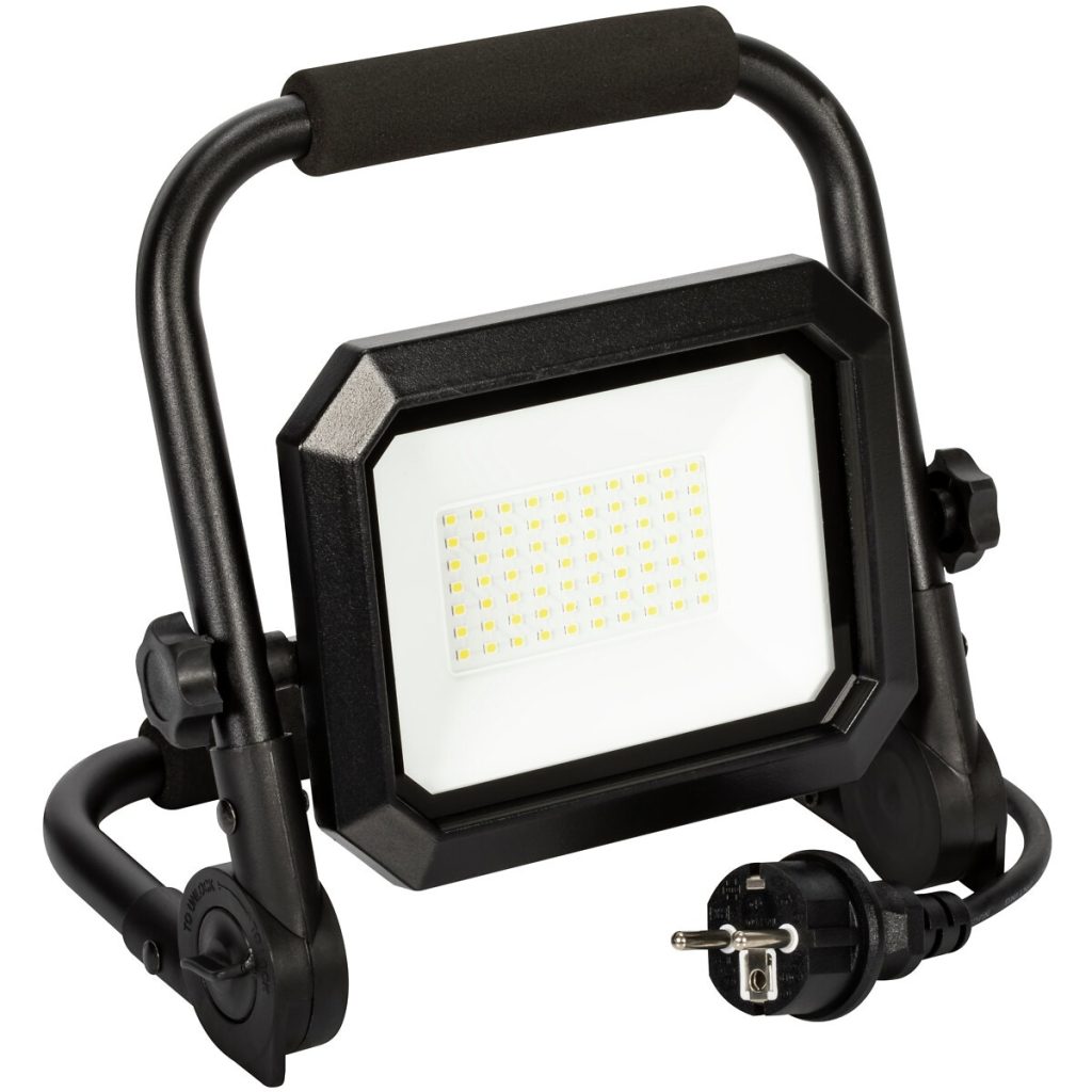 LED PROŽEKTORS 5200LM 50W/230V 1,5 M KABEĻA STATĪVS