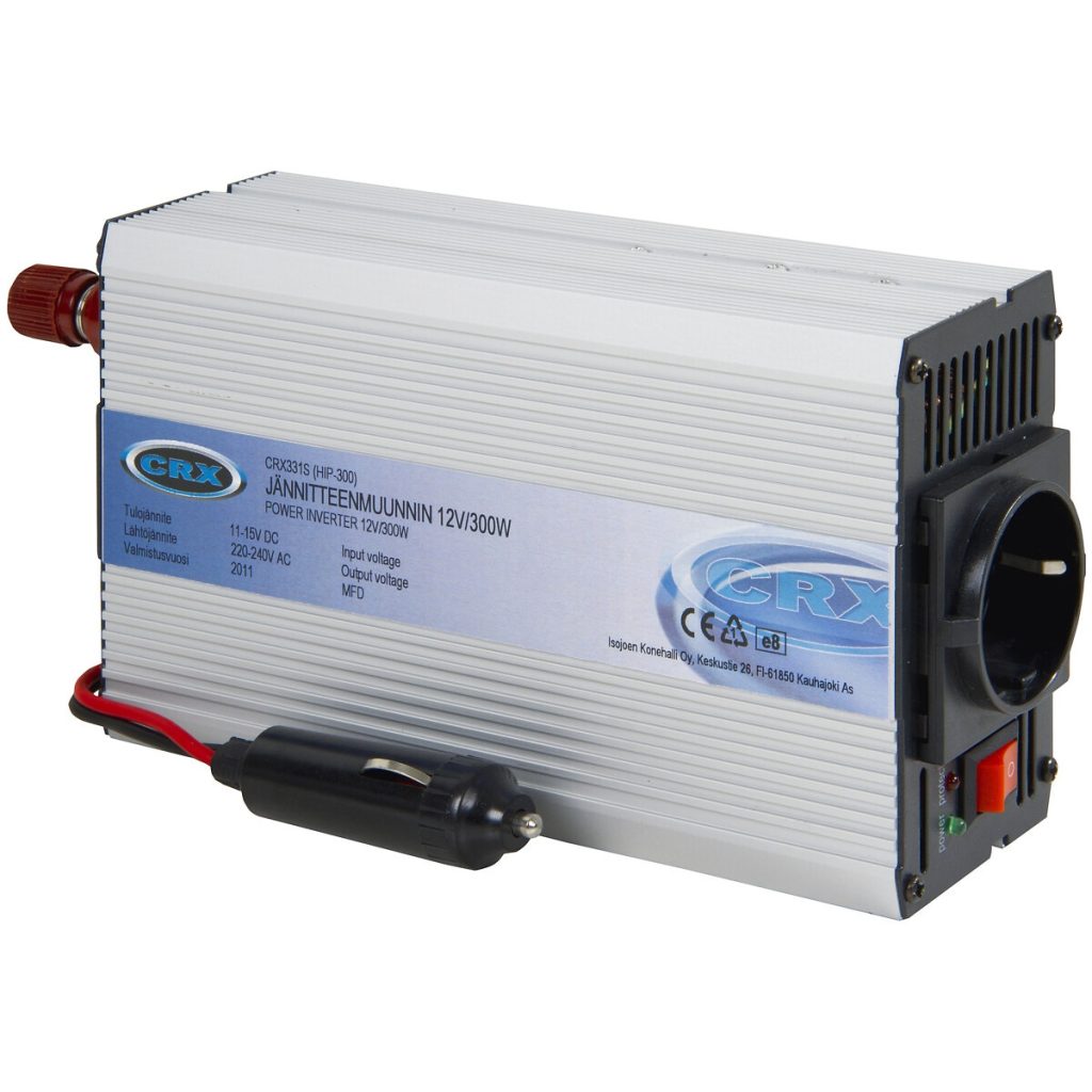 Strāvas invertors 12v/230v 300w tīra sinusoidālā viļņa.