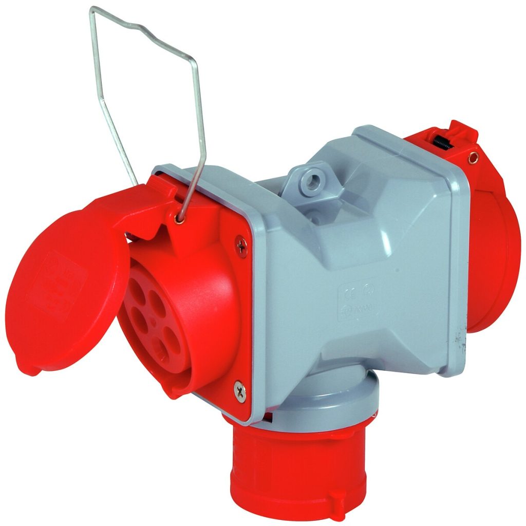 Strāvas strāvas adapteris 16a __400v / 2x400v__
