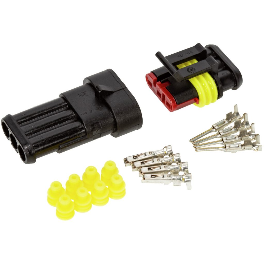 Savienotāju komplekts 3 polu superseal 12/24v