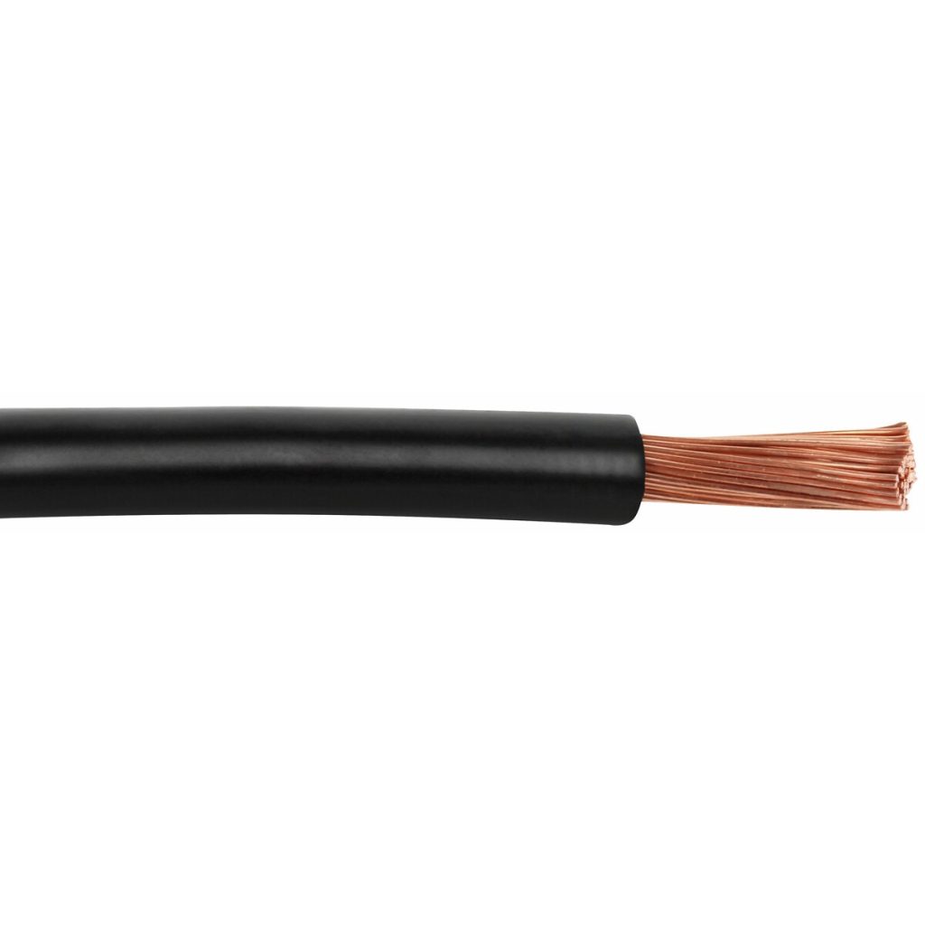 Elektriskais kabelis 4m 4,00mm2 melns