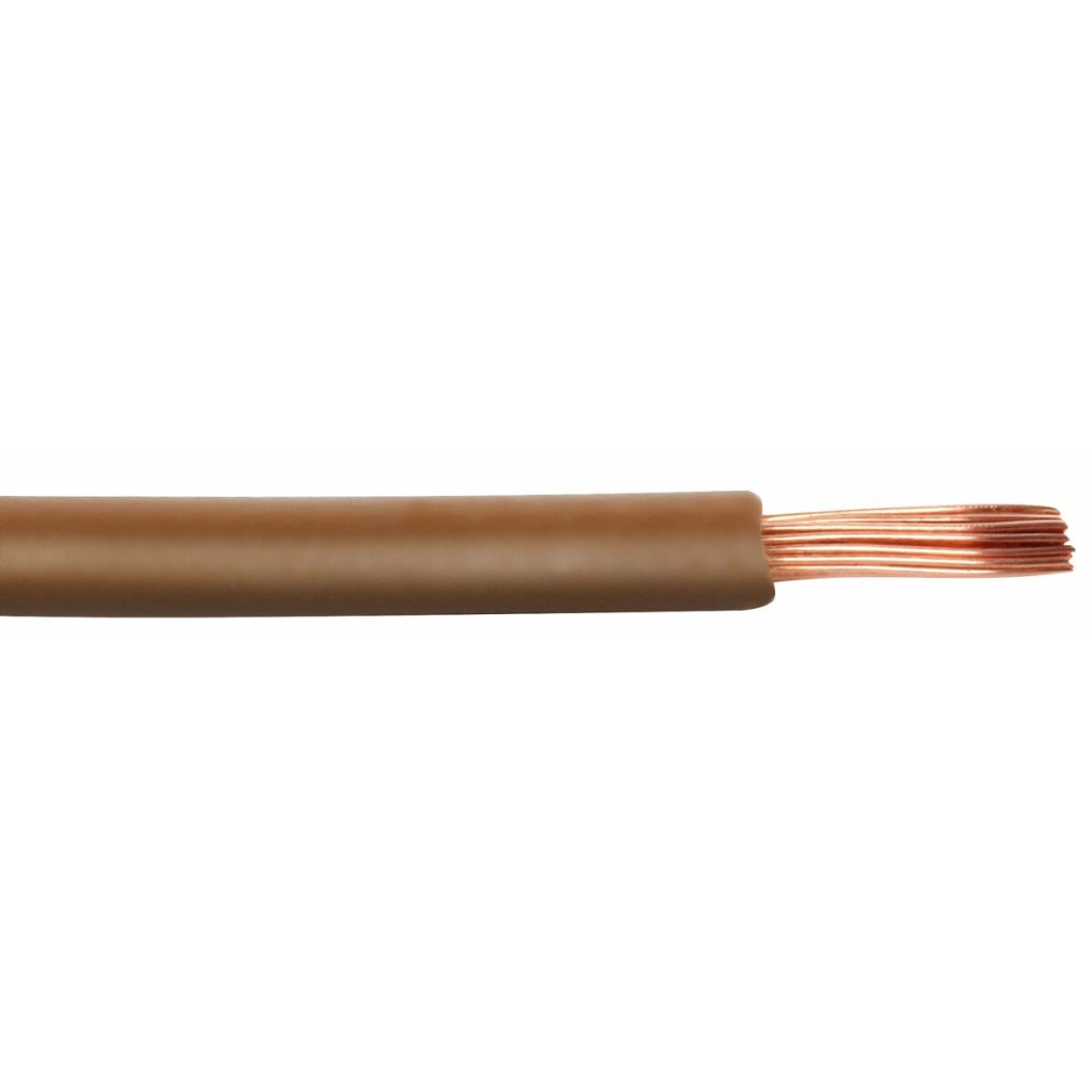Elektriskais kabelis 12m 1,00mm2 brūns