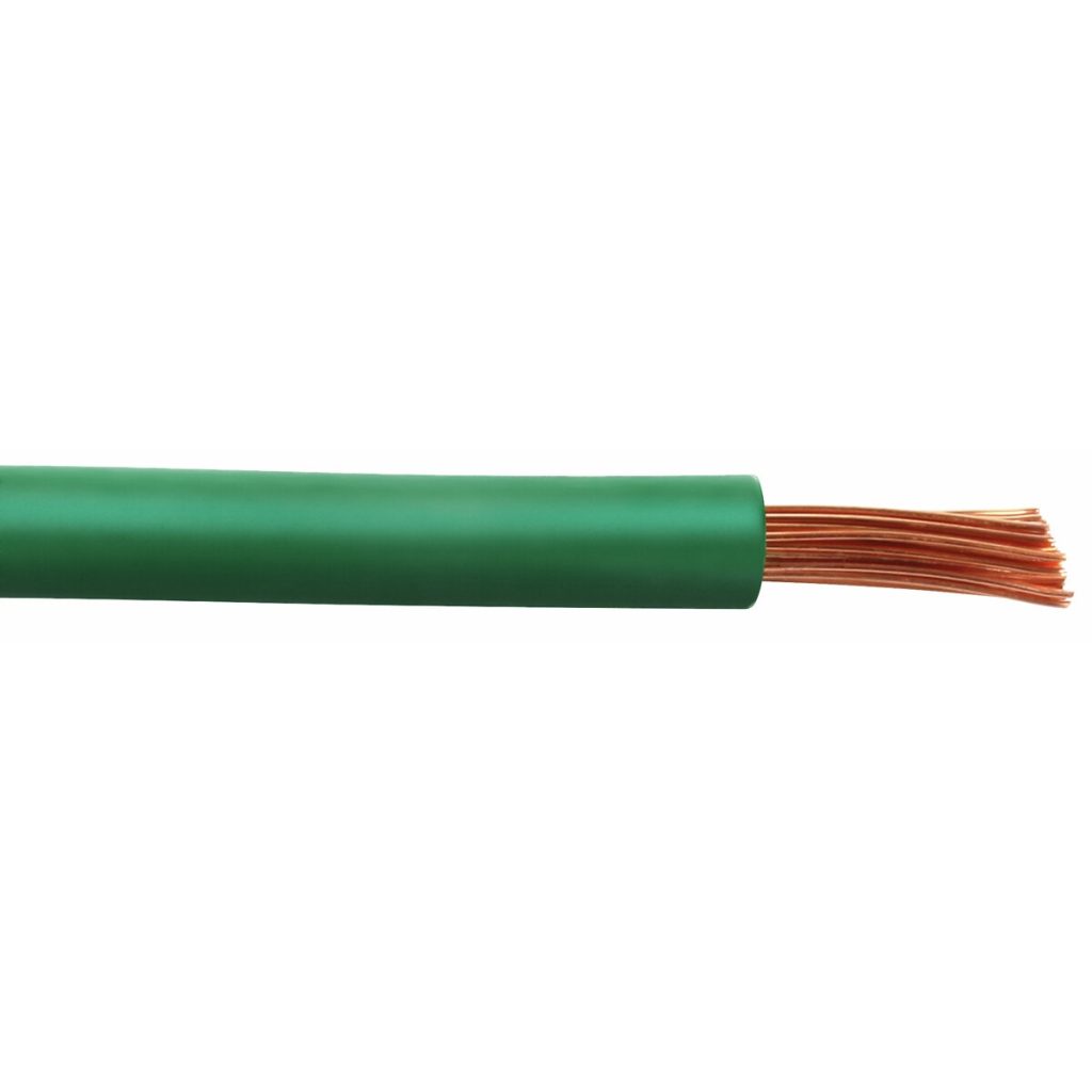 Elektriskais kabelis 12m 1,00mm2 zaļš