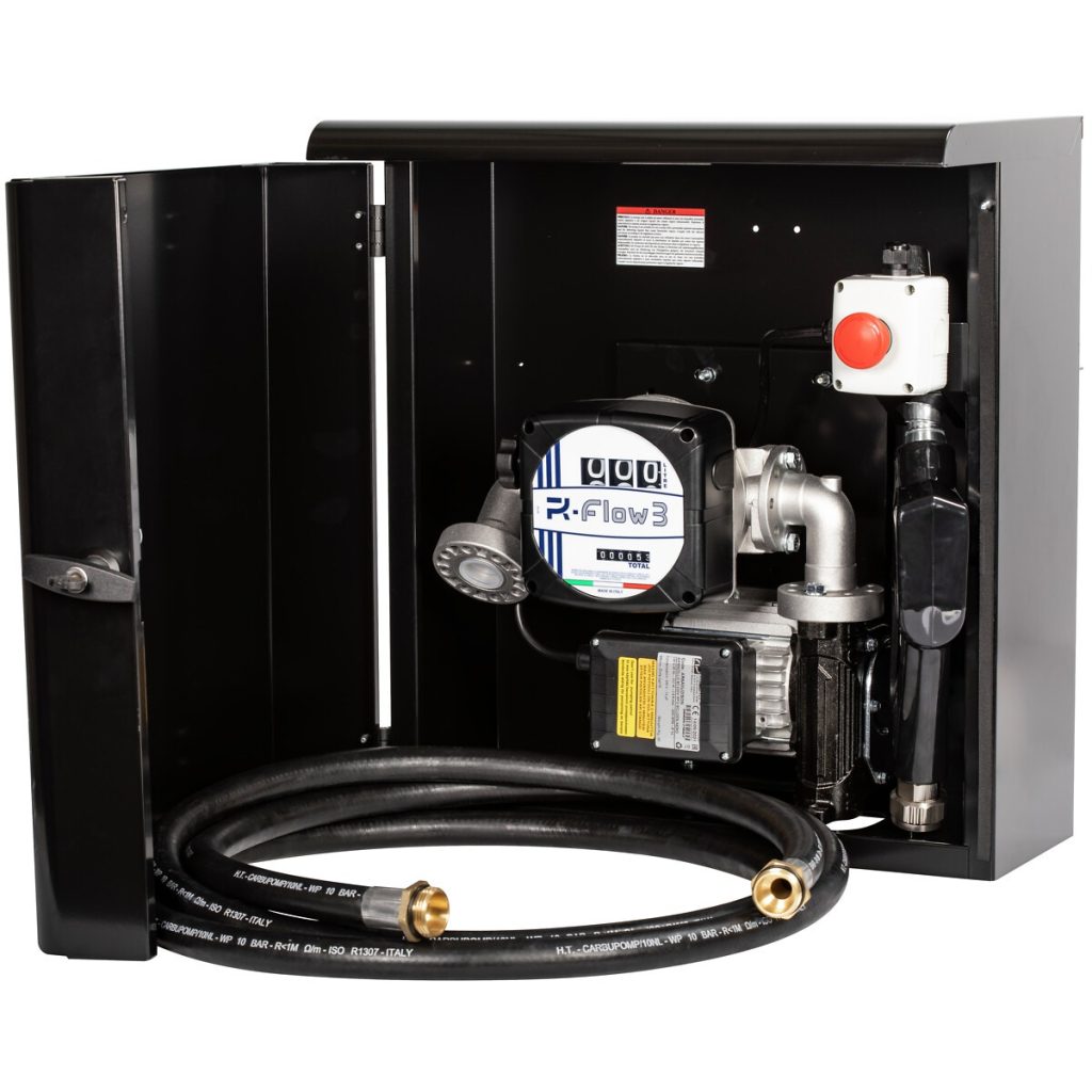 Degvielas sūknis komplekts armadillo 230v 60l/min cabinet