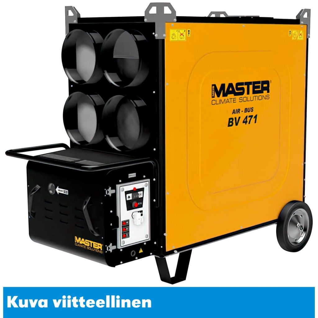 Dīzeļa sildītājs 136kw master bv 471 s