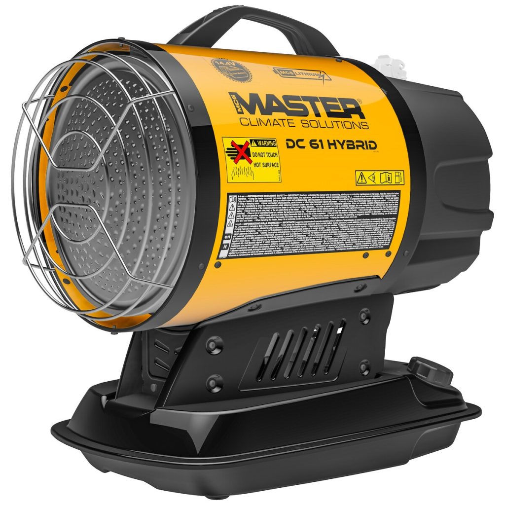 Infrasarkanais eļļas sildītājs bezvadu 17 kW DC61 Master