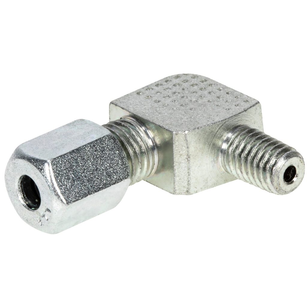 Vīriešu tapskrūves elkonis 4mm-mk6x1