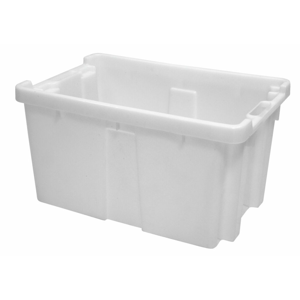 Uzglabāšanas kaste 45l balts