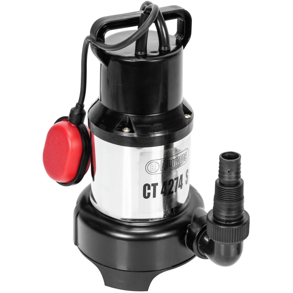 Iegremdējamais sūknis 850w inox / plastmasa