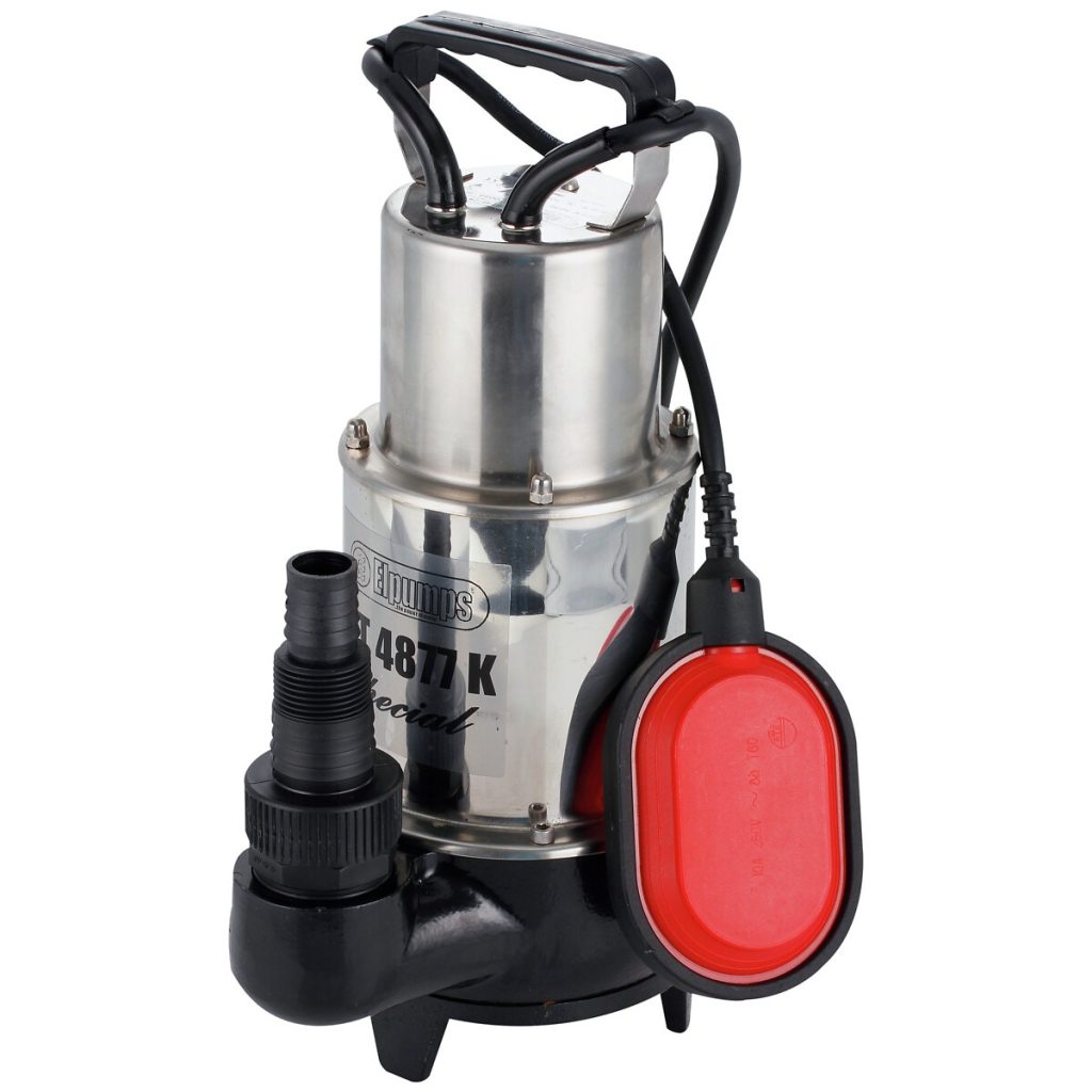 Iegremdējamais sūknis 900w inox/ čuguna griezējs