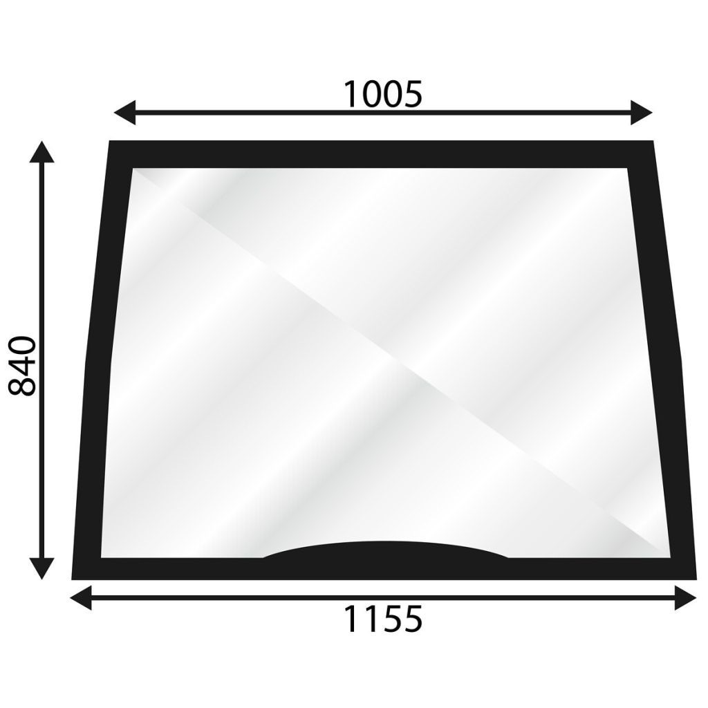 WINDSCREEN NH 82000296