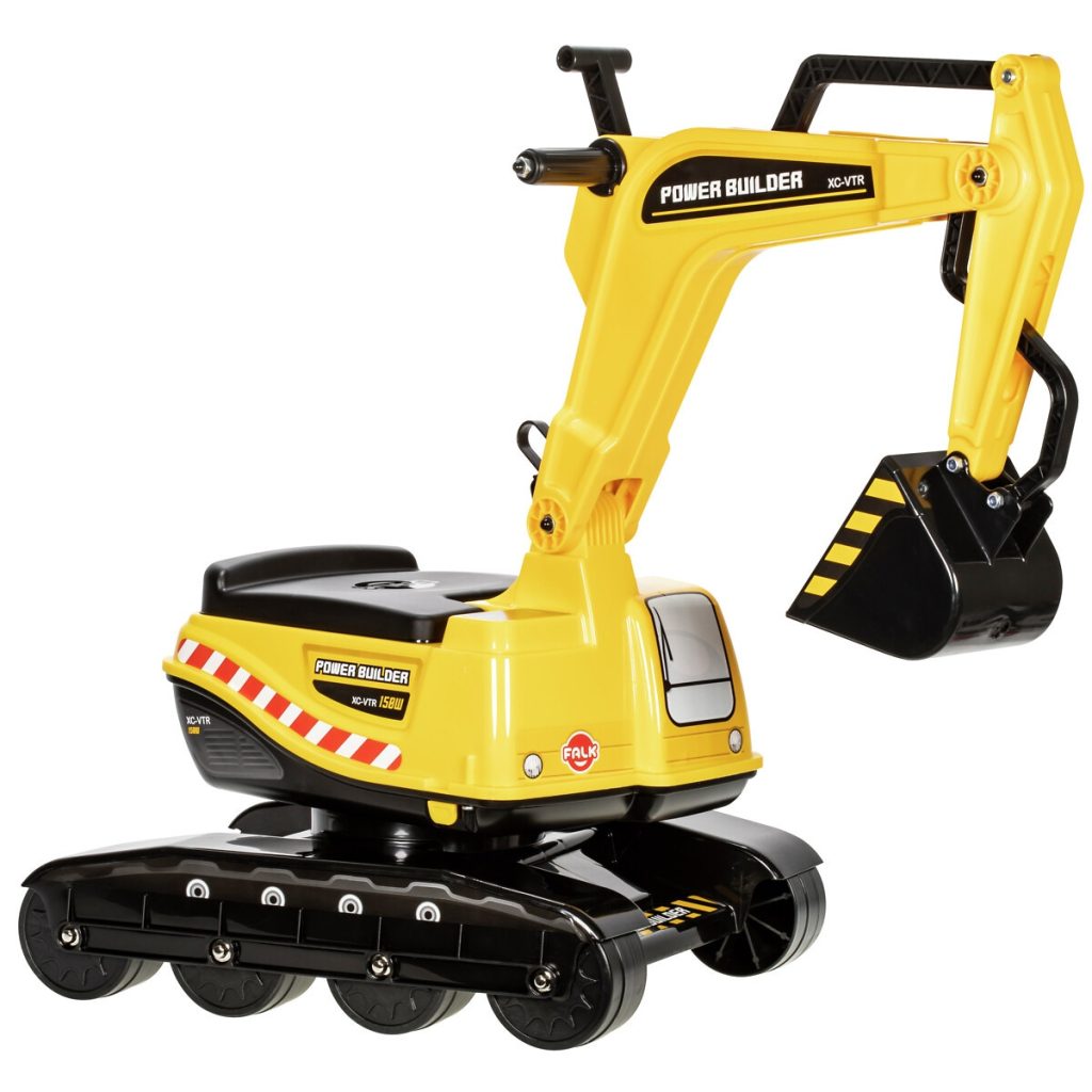 Bērnu rakšanas ekskavators 3–7 gadu vecumam, 120 cm