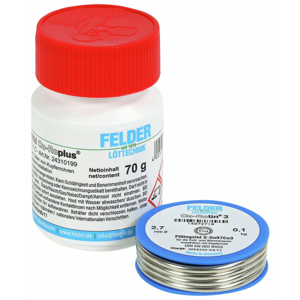 Lodēšanas stieple sn97/cu3 2,7mm/100g + smērviela