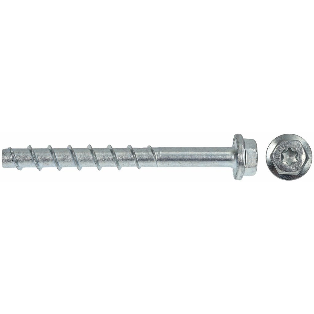 Skrūve betonam 8x90mm fbs2 50gab hex/tx