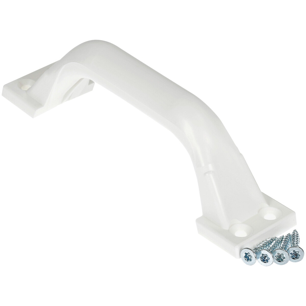Rokturis balts plastmasas 180 mm
