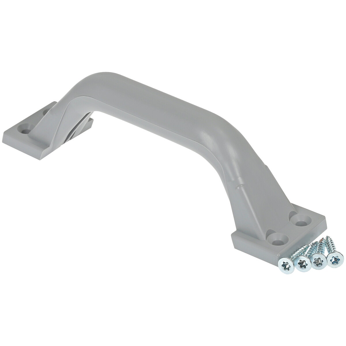 Rokturis no pelēkas plastmasas 180 mm