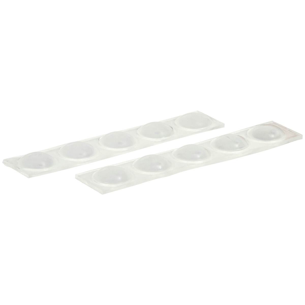 Durvju aizbīdnis 10 mm caurspīdīgs 10 gab.