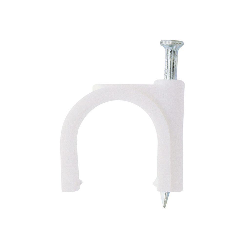 Kabelis klips 5-6 mm 25 gab.